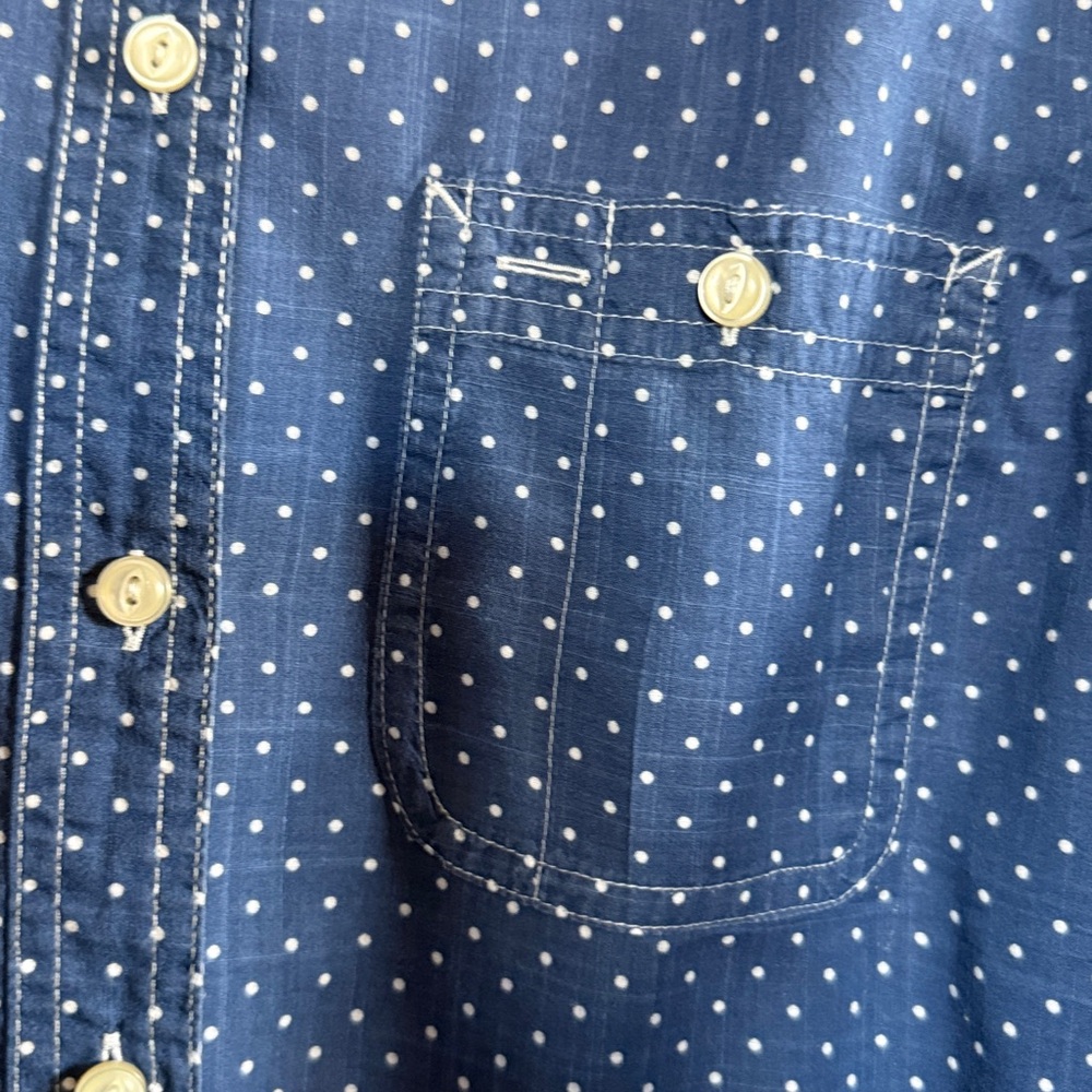 Ralph Lauren Blue and White Button Down Shirt in Very Good Condition. - Picture 2 of 7